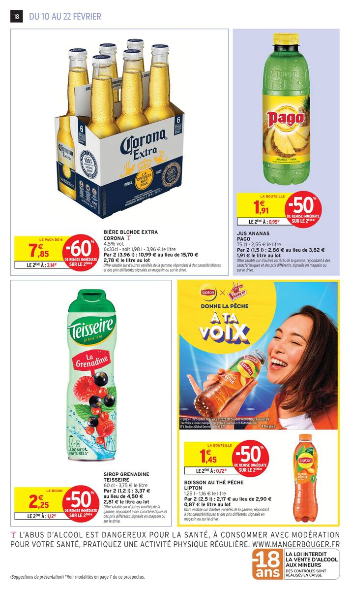 JUSQU'À 20€ OFFERTS EN BONS D'ACHAT SUR LE RAYON SURGELÉS - Page 18