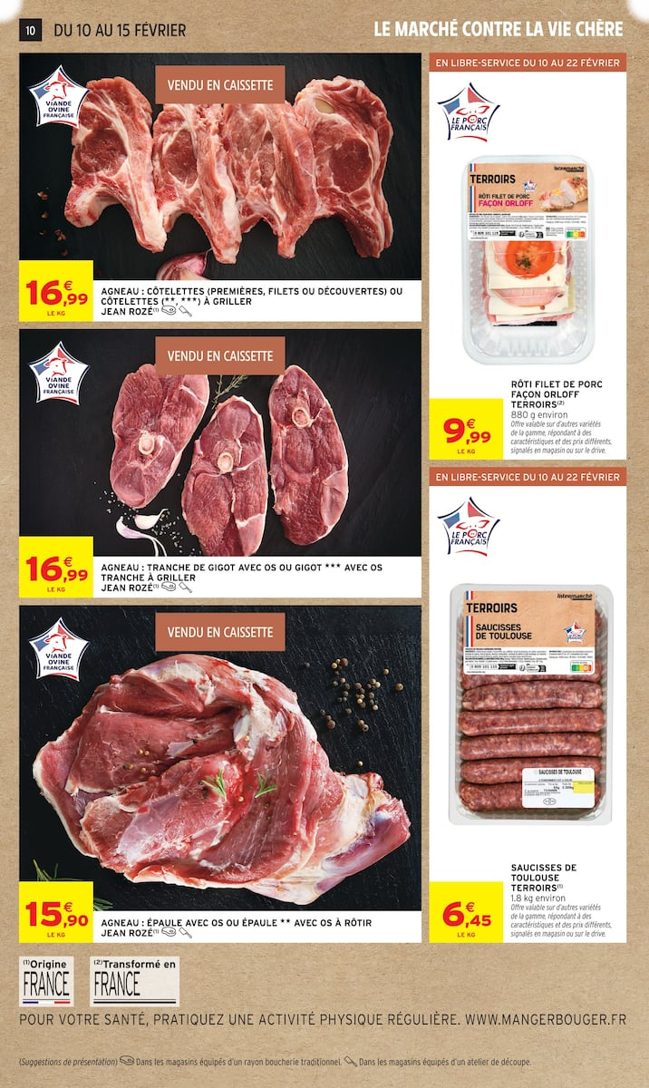 JUSQU'À 20€ OFFERTS EN BONS D'ACHAT SUR LE RAYON SURGELÉS - Page 10
