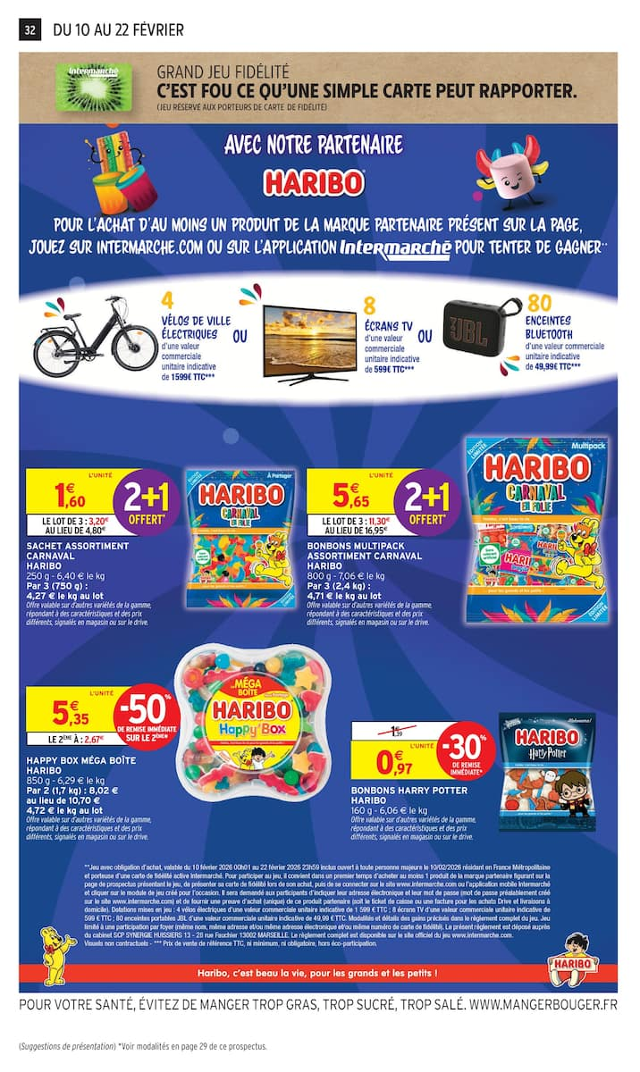 JUSQU'À 20€ OFFERTS EN BONS D'ACHAT SUR LE RAYON SURGELÉS - Page 32