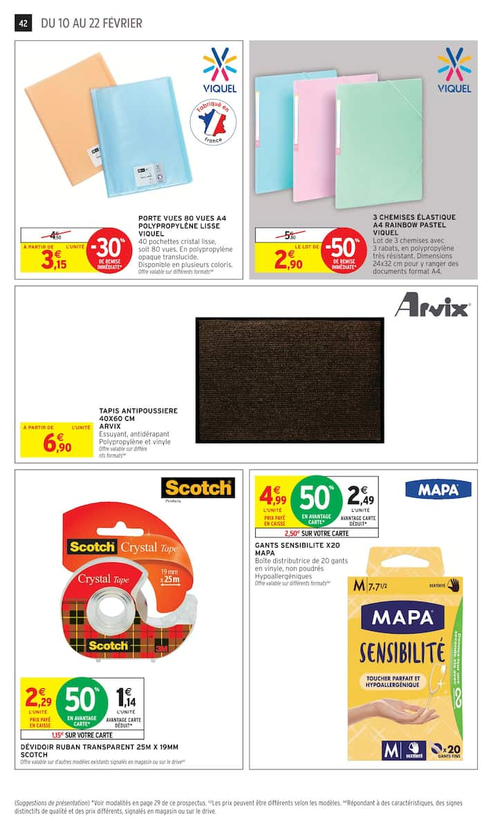 JUSQU'À 20€ OFFERTS EN BONS D'ACHAT SUR LE RAYON SURGELÉS - Page 42