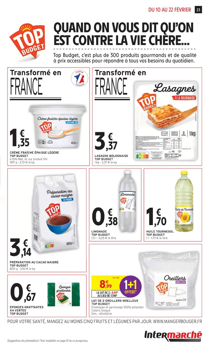 JUSQU'À 20€ OFFERTS EN BONS D'ACHAT SUR LE RAYON SURGELÉS - Page 23