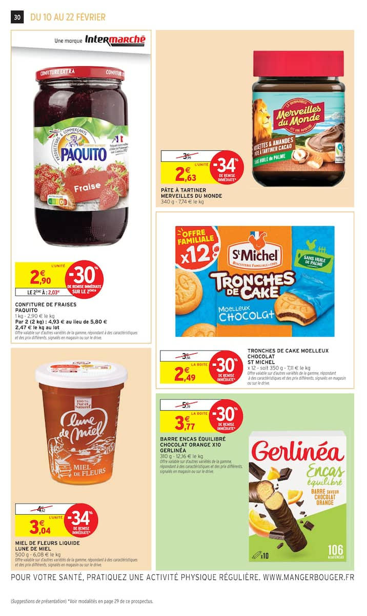 JUSQU'À 20€ OFFERTS EN BONS D'ACHAT SUR LE RAYON SURGELÉS - Page 30