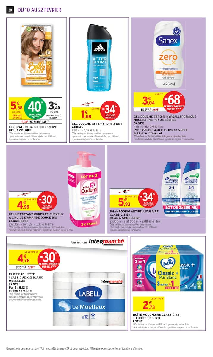 JUSQU'À 20€ OFFERTS EN BONS D'ACHAT SUR LE RAYON SURGELÉS - Page 38