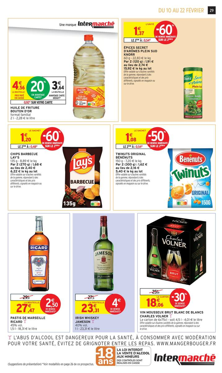 JUSQU'À 20€ OFFERTS EN BONS D'ACHAT SUR LE RAYON SURGELÉS - Page 29