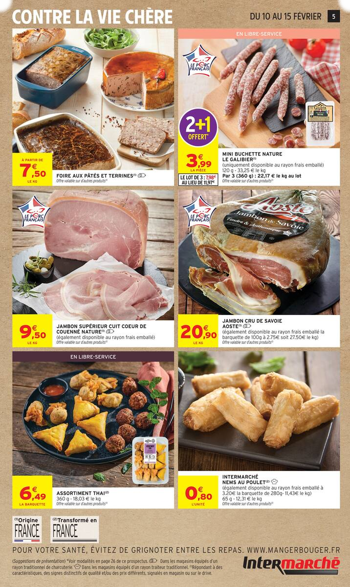 JUSQU'À 20€ OFFERTS EN BONS D'ACHAT SUR LE RAYON SURGELÉS - Page 5