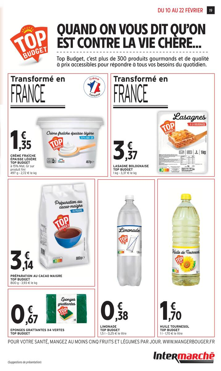 JUSQU'À 20€ OFFERTS EN BONS D'ACHAT SUR LE RAYON SURGELÉS - Page 19