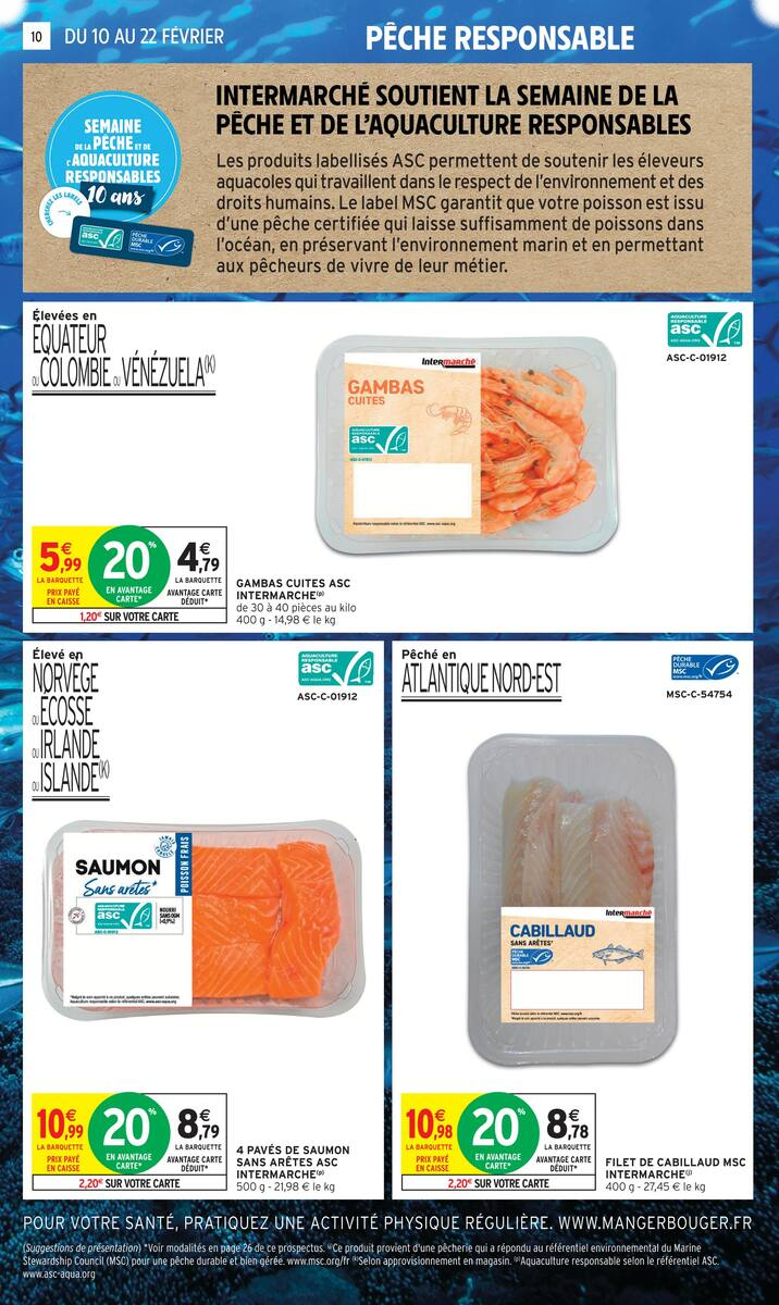 JUSQU'À 20€ OFFERTS EN BONS D'ACHAT SUR LE RAYON SURGELÉS - Page 10