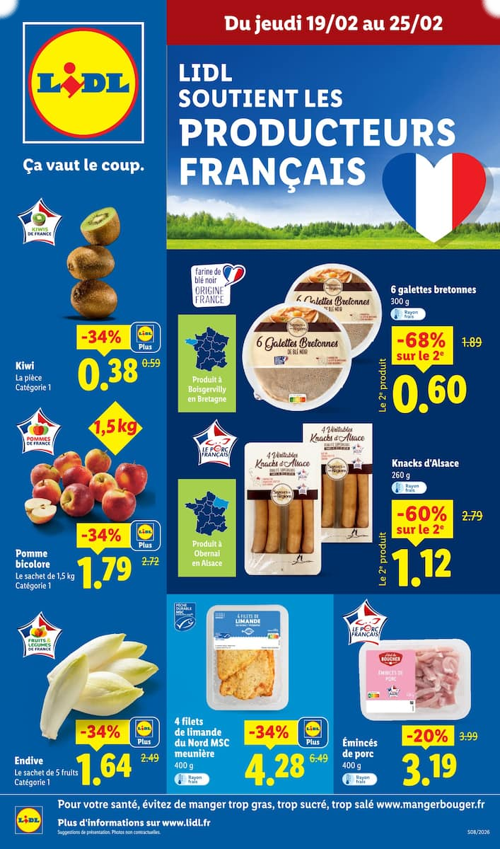 LIDL SOUTIENT LES PRODUCTEURS FRANÇAIS - Page 1