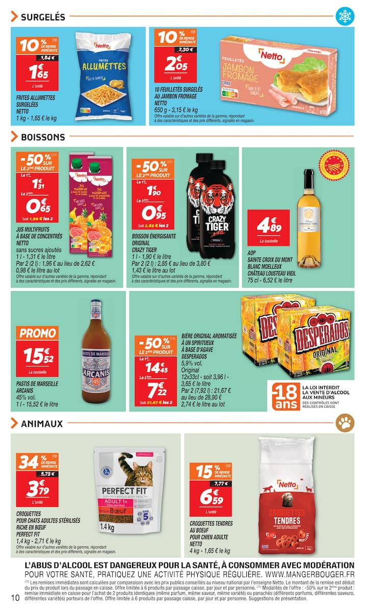 LE 2ÈME PRODUIT À -60% SUR UNE SÉLECTION DE PRODUITS LAITIERS - Page 10