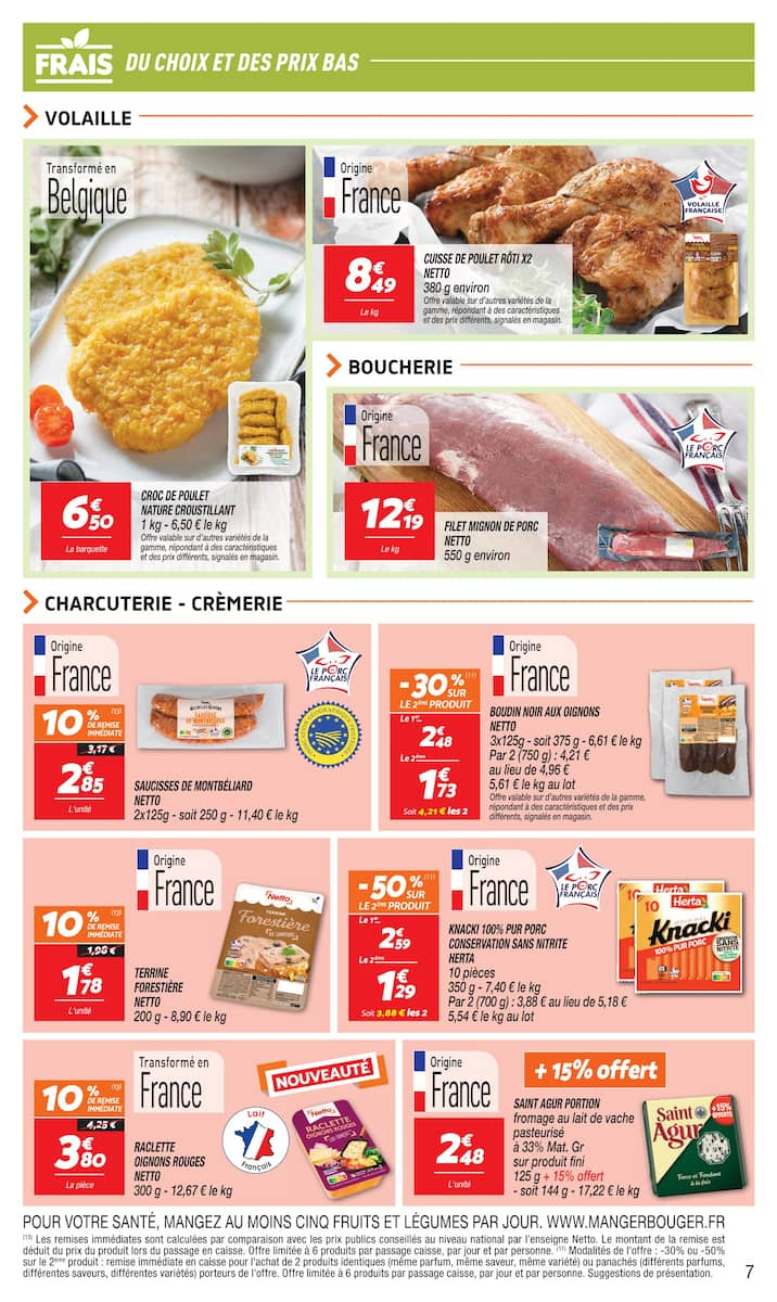 LE 2ÈME PRODUIT À -60% SUR UNE SÉLECTION DE PRODUITS LAITIERS - Page 7