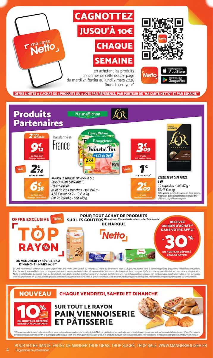 LE 2ÈME PRODUIT À -60% SUR UNE SÉLECTION DE PRODUITS LAITIERS - Page 4