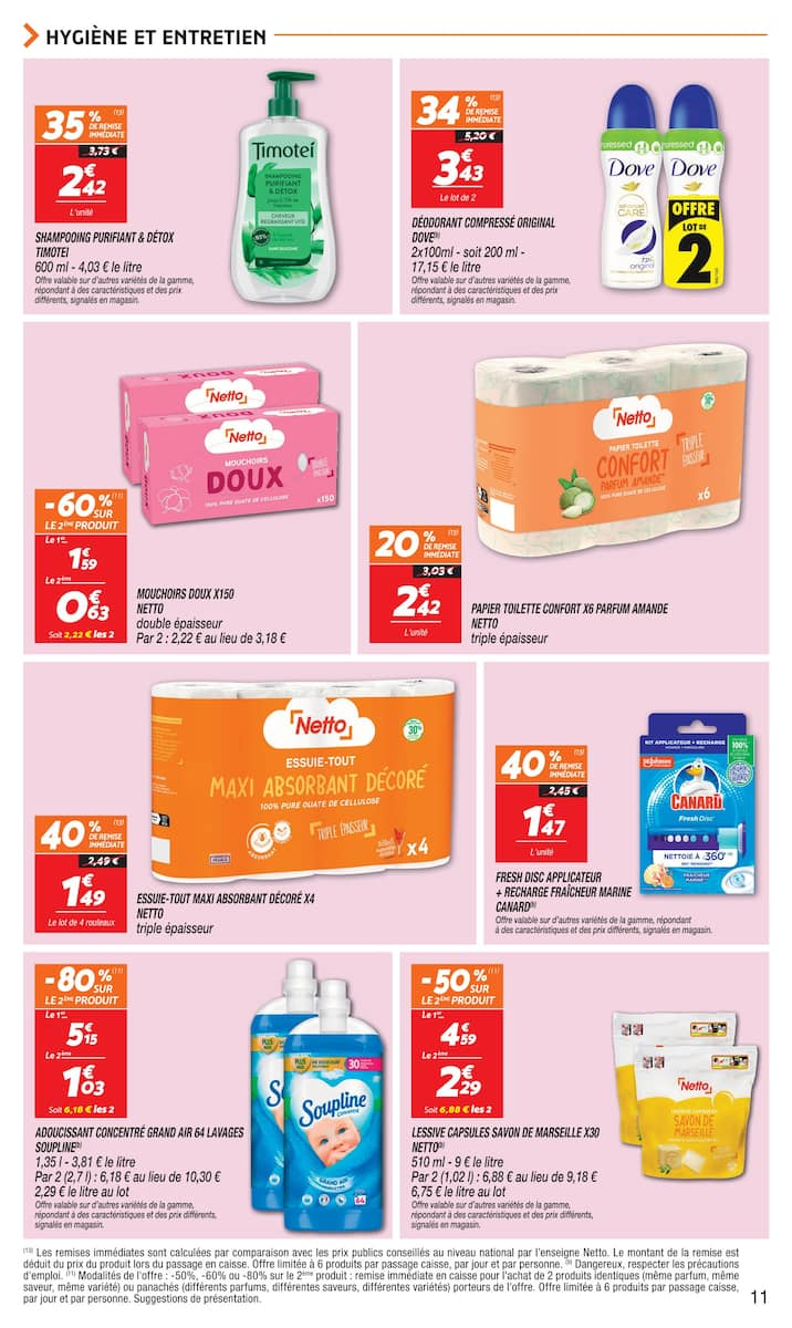 LE 2ÈME PRODUIT À -60% SUR UNE SÉLECTION DE PRODUITS LAITIERS - Page 11