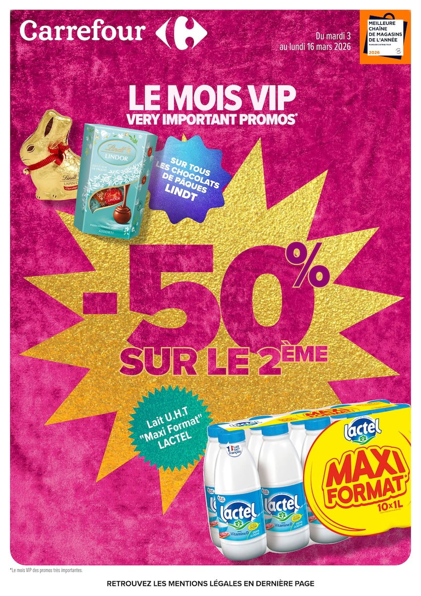 LE MOIS VIP, VERY IMPORTANT PROMOS* - Page 1