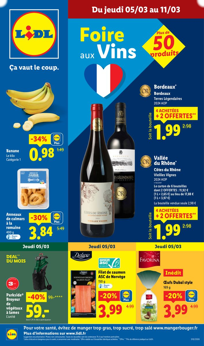 Les promos de la semaine - Page 1