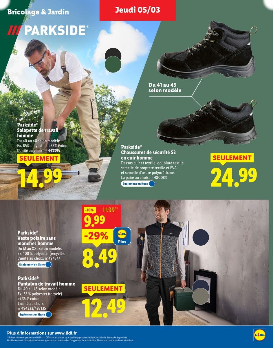 Plus de 400 produits Parkside - Page 13