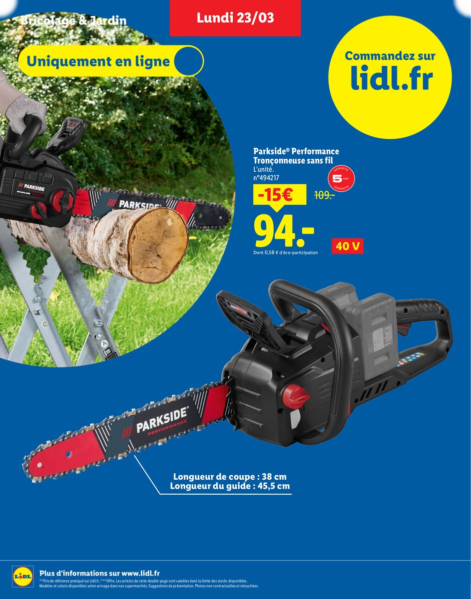Plus de 400 produits Parkside - Page 34
