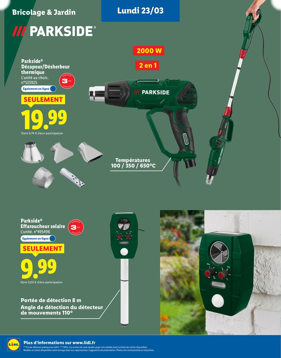 Plus de 400 produits Parkside - Page 32