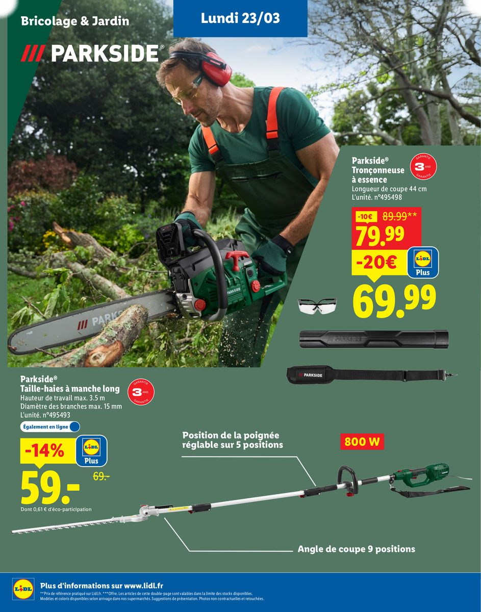 Plus de 400 produits Parkside - Page 30