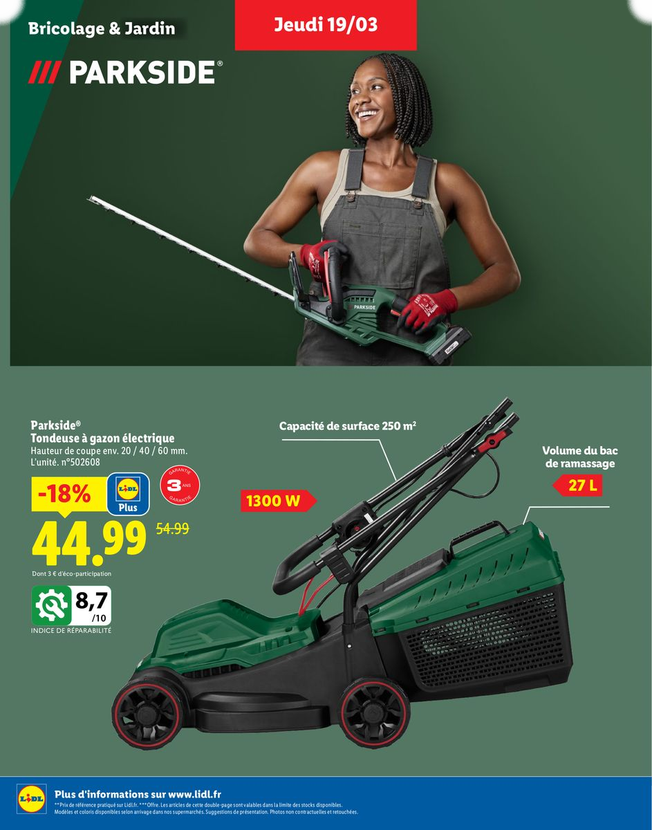 Plus de 400 produits Parkside - Page 26