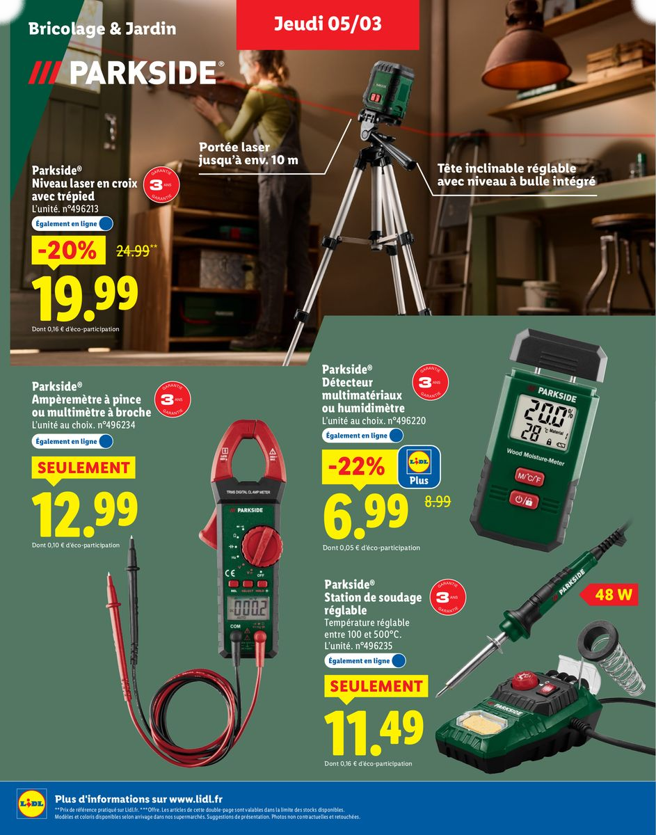 Plus de 400 produits Parkside - Page 14