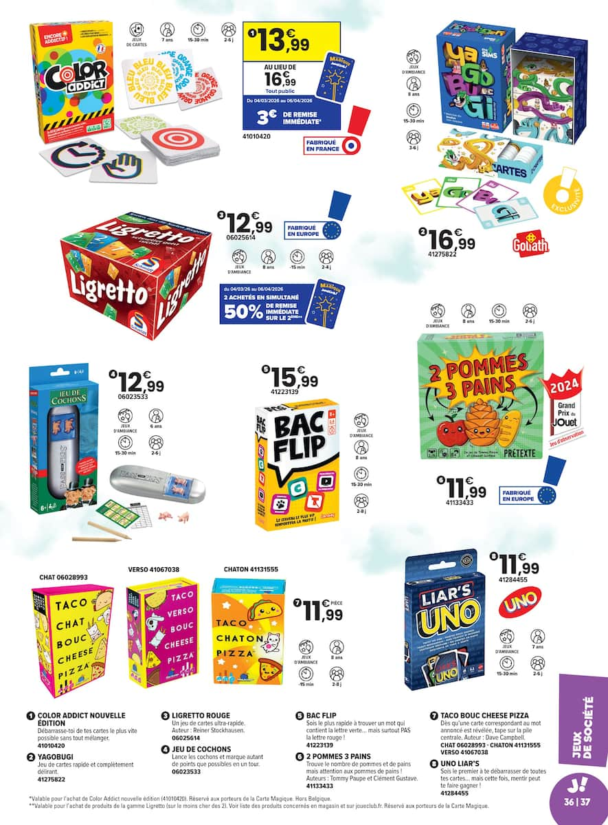 LES RENDEZ-VOUS JOUÉCLUB ! - Page 37