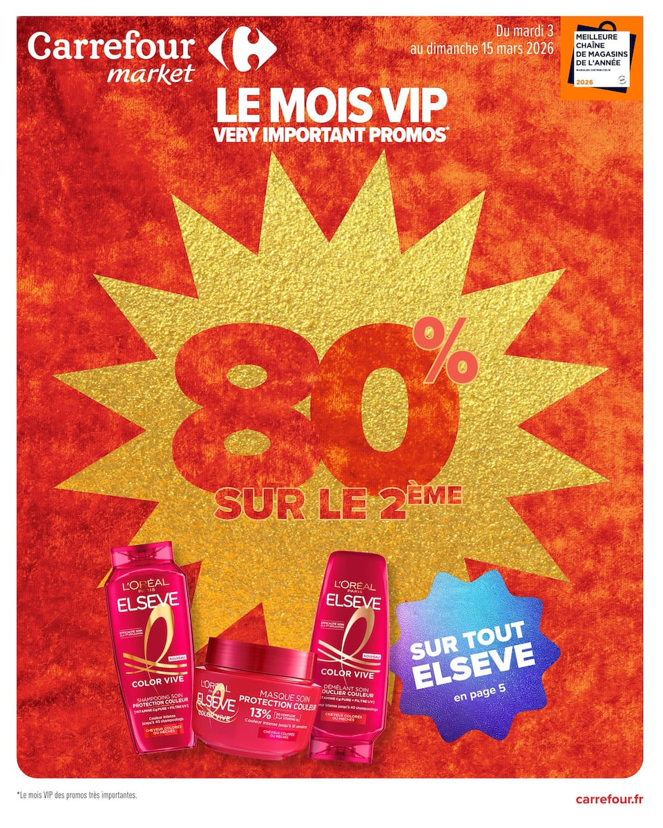 LE MOIS VIP, VERY IMPORTANT PROMOS* - Page 1