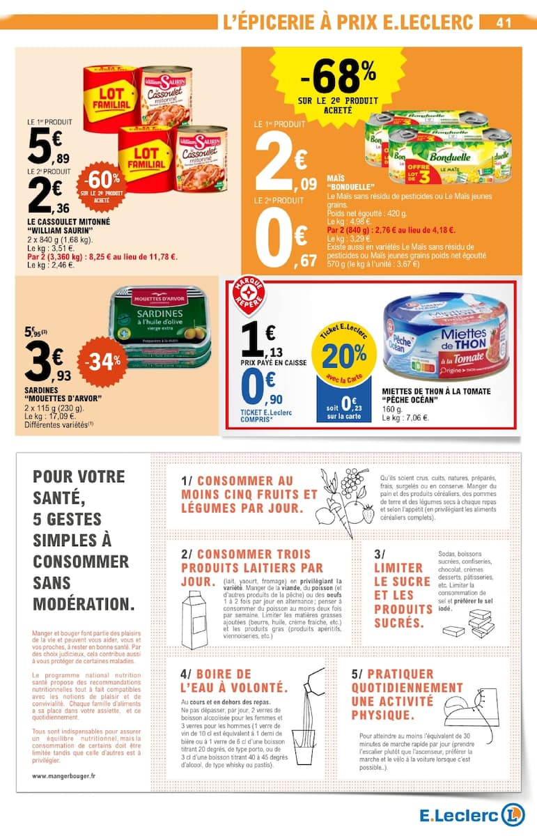 Tout est bon à prix E.Leclerc - Page 41