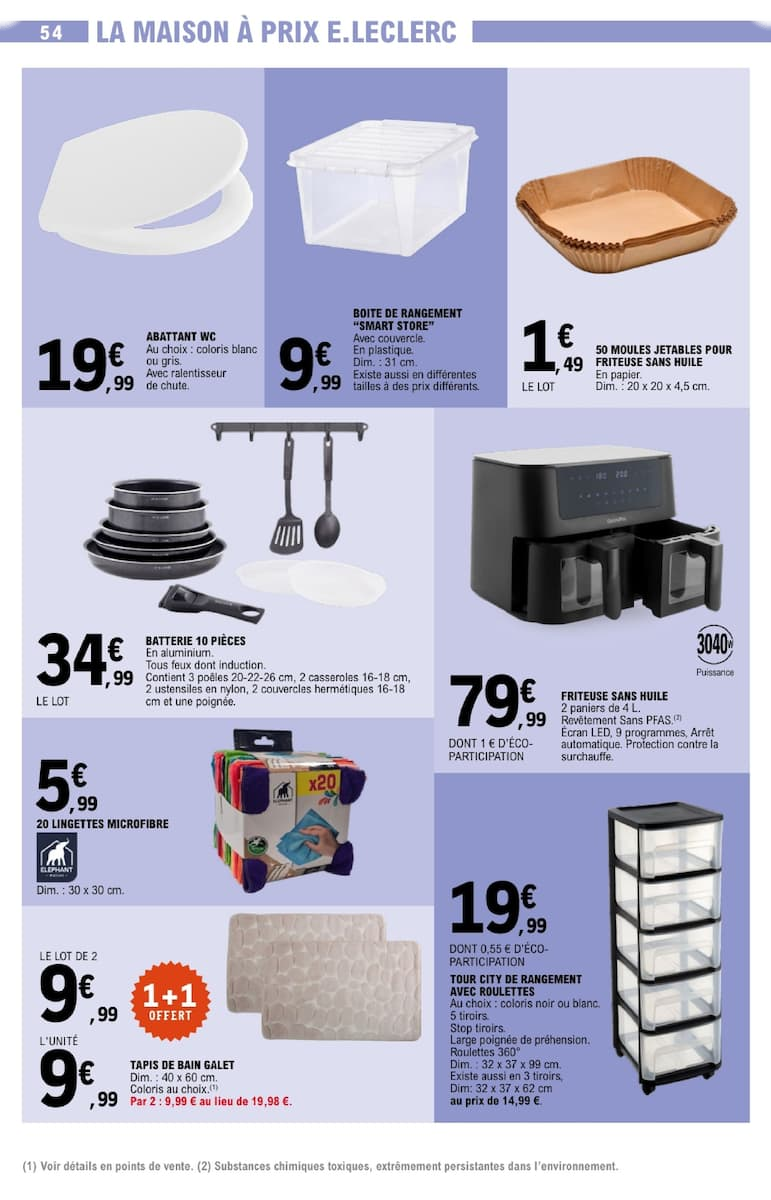 Tout est bon à prix E.Leclerc - Page 54
