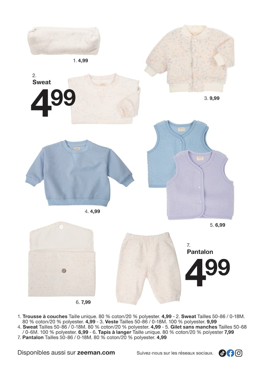 Cette semaine : articles ménagers, vêtements bébé et homme. - Page 12