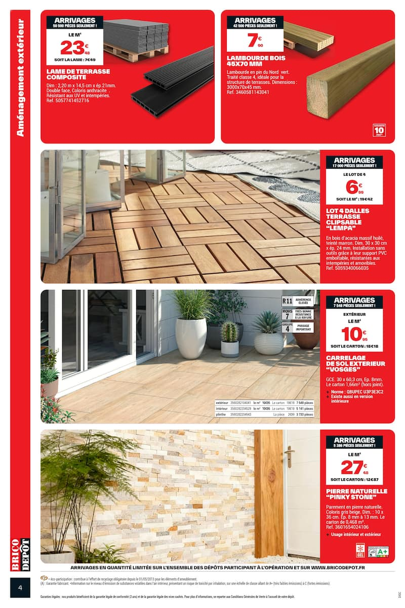 PRIX DÉPÔT SPÉCIAL EXTÉRIEUR - Page 4