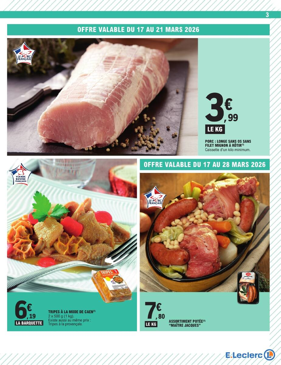 TOUT CE QUI COMPTE POUR VOUS EXISTE À PRIX E.LECLERC - Page 3