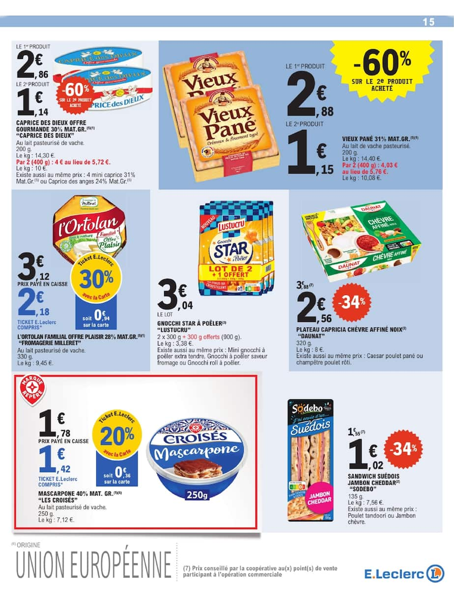 TOUT CE QUI COMPTE POUR VOUS EXISTE À PRIX E.LECLERC - Page 15