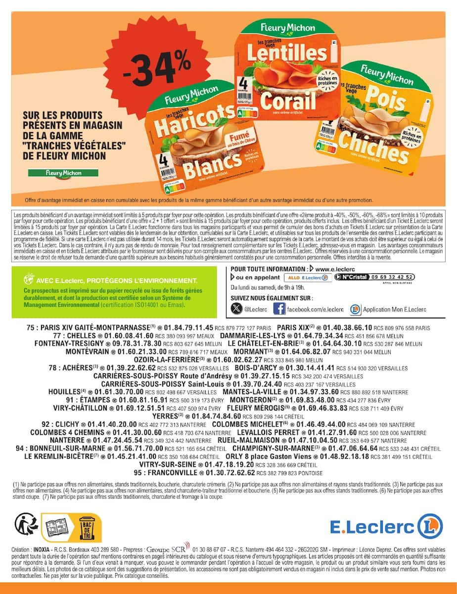 TOUT CE QUI COMPTE POUR VOUS EXISTE À PRIX E.LECLERC - Page 32