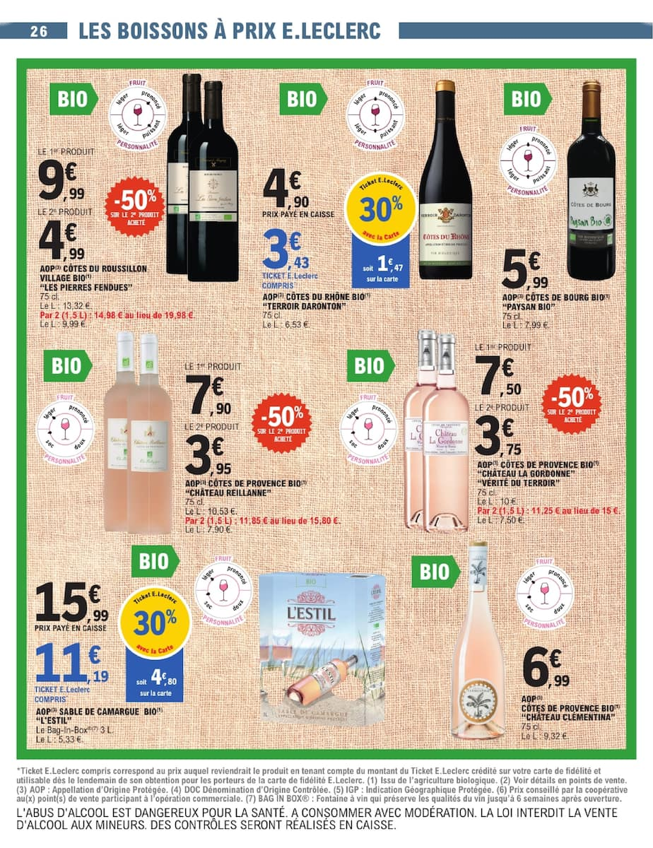 TOUT CE QUI COMPTE POUR VOUS EXISTE À PRIX E.LECLERC - Page 26