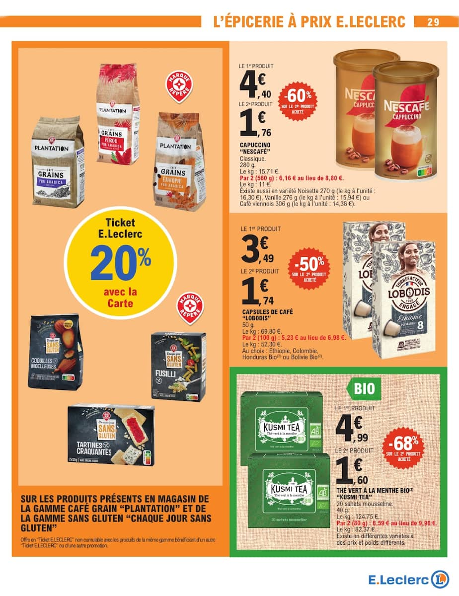 TOUT CE QUI COMPTE POUR VOUS EXISTE À PRIX E.LECLERC - Page 29