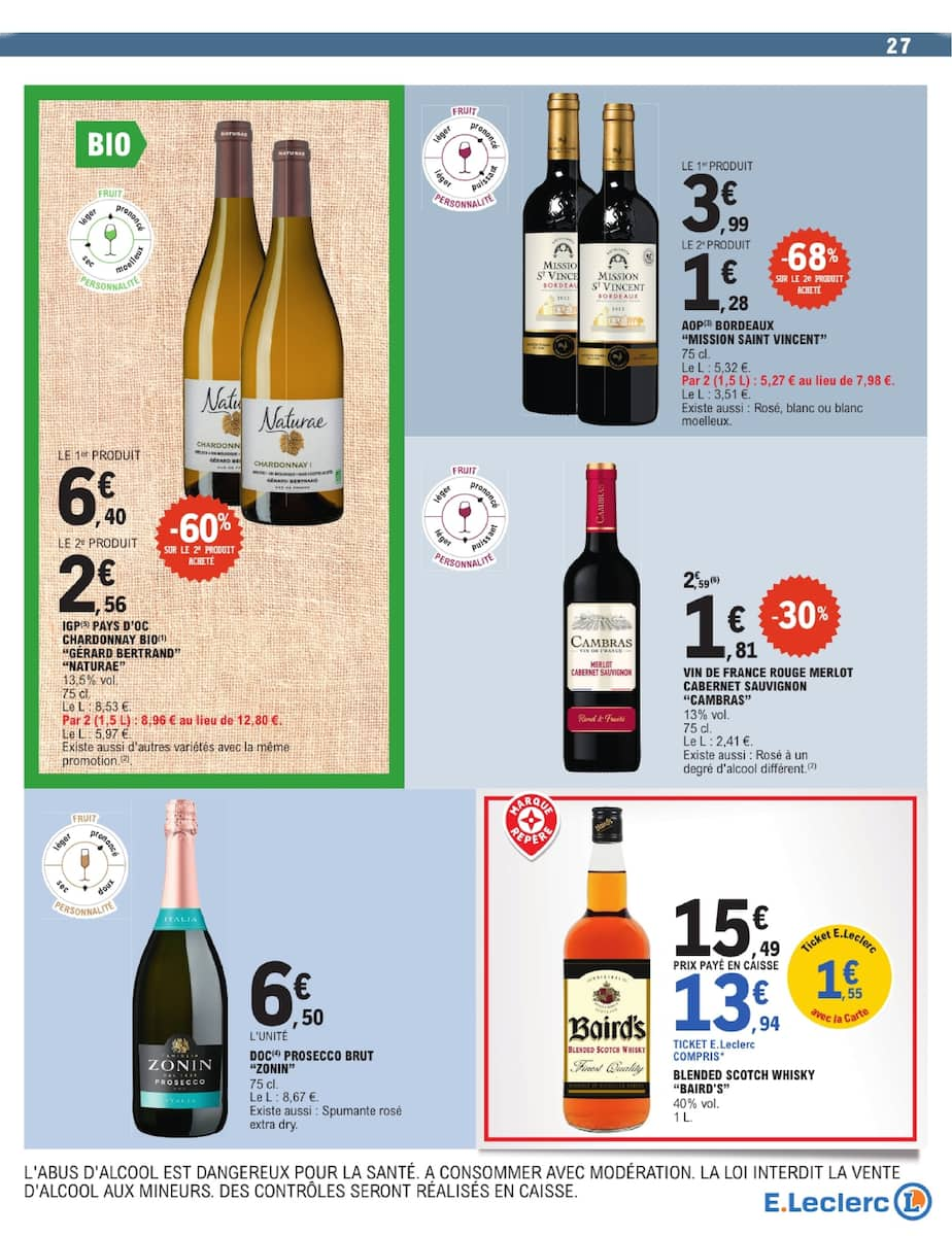 TOUT CE QUI COMPTE POUR VOUS EXISTE À PRIX E.LECLERC - Page 27