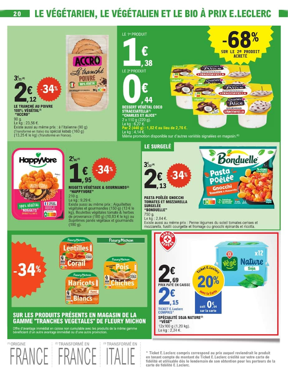 TOUT CE QUI COMPTE POUR VOUS EXISTE À PRIX E.LECLERC - Page 20