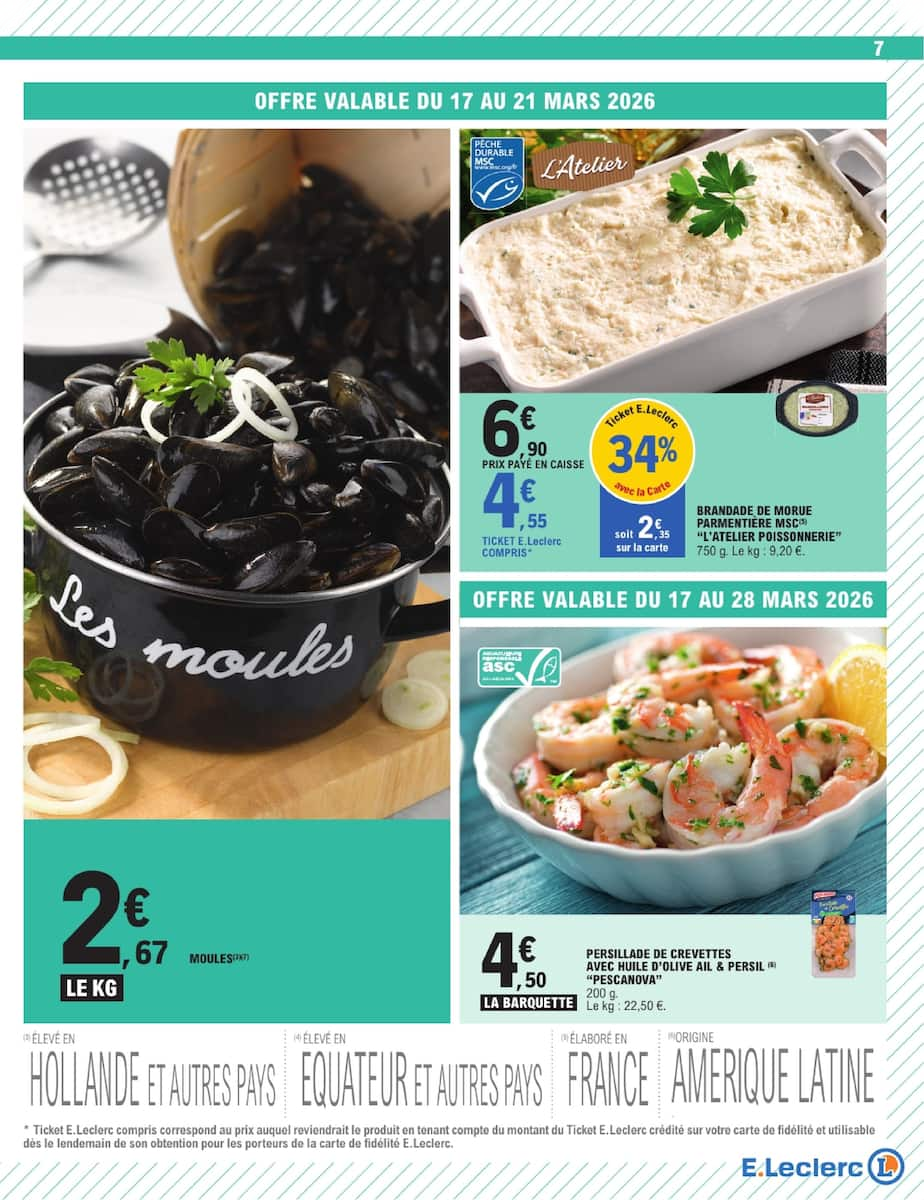 TOUT CE QUI COMPTE POUR VOUS EXISTE À PRIX E.LECLERC - Page 7