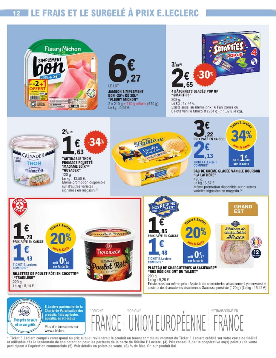 TOUT CE QUI COMPTE POUR VOUS EXISTE À PRIX E.LECLERC - Page 12