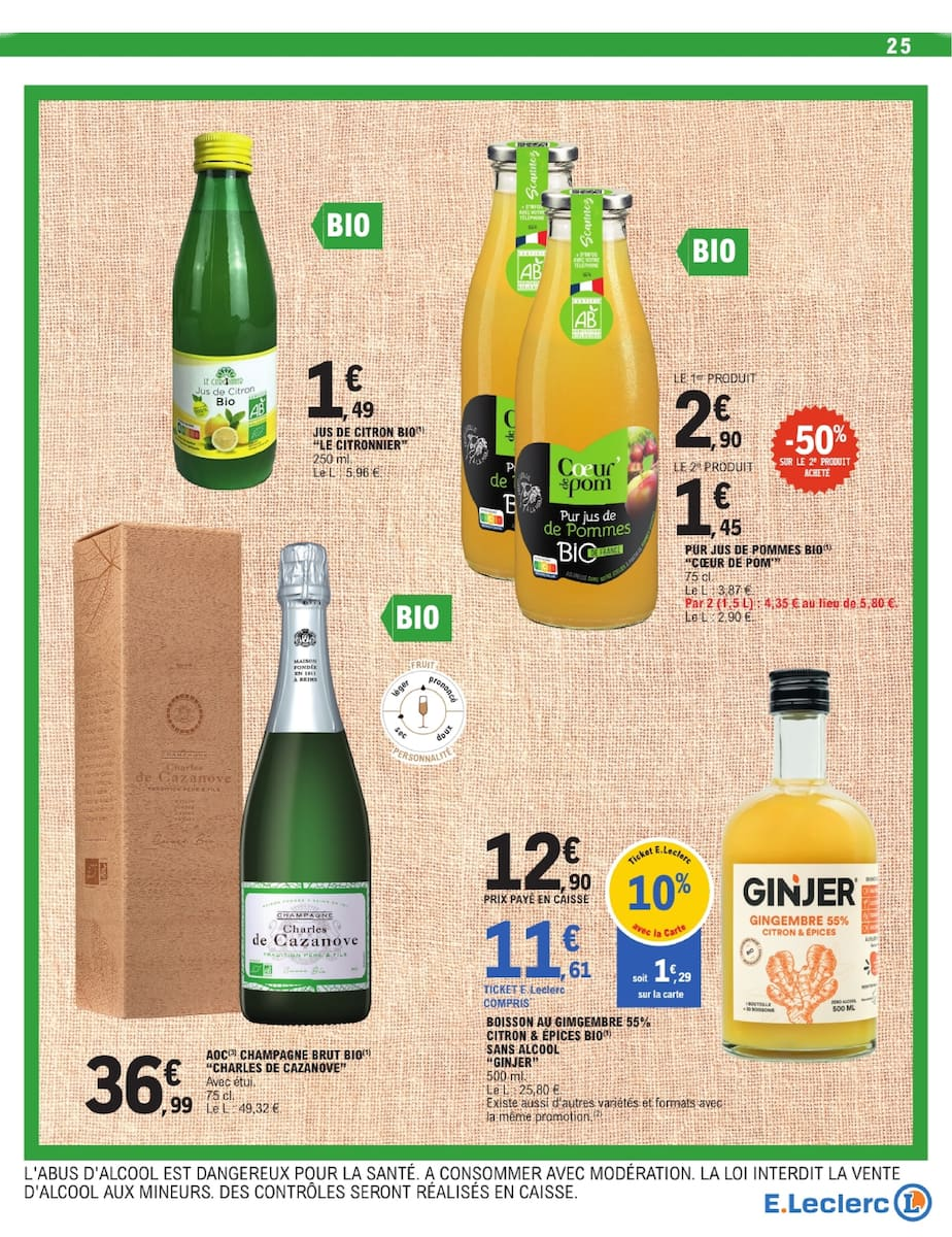 TOUT CE QUI COMPTE POUR VOUS EXISTE À PRIX E.LECLERC - Page 25