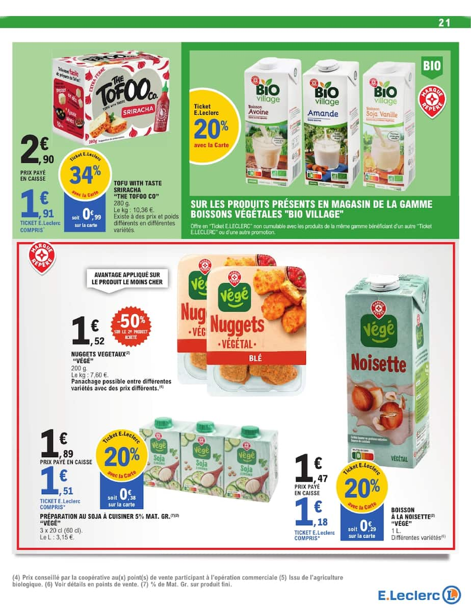 TOUT CE QUI COMPTE POUR VOUS EXISTE À PRIX E.LECLERC - Page 21