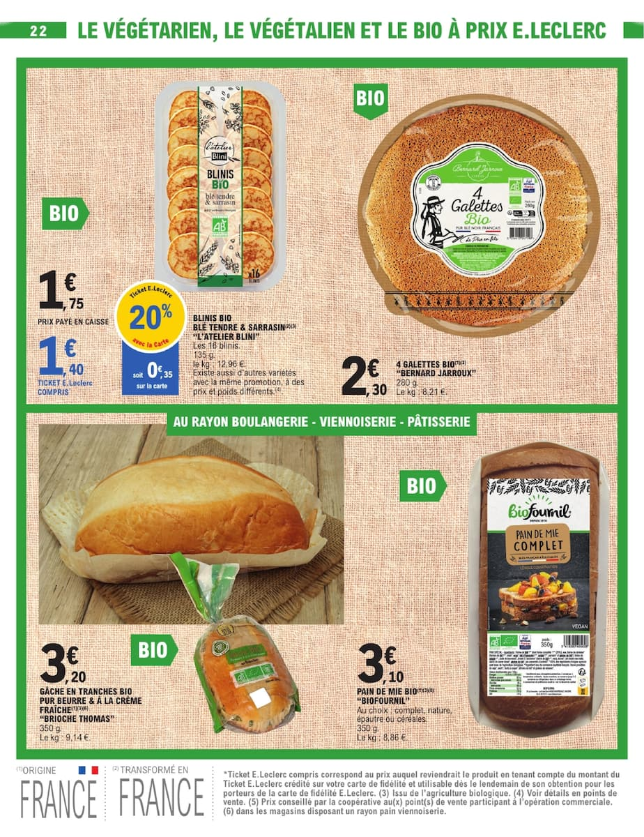 TOUT CE QUI COMPTE POUR VOUS EXISTE À PRIX E.LECLERC - Page 22