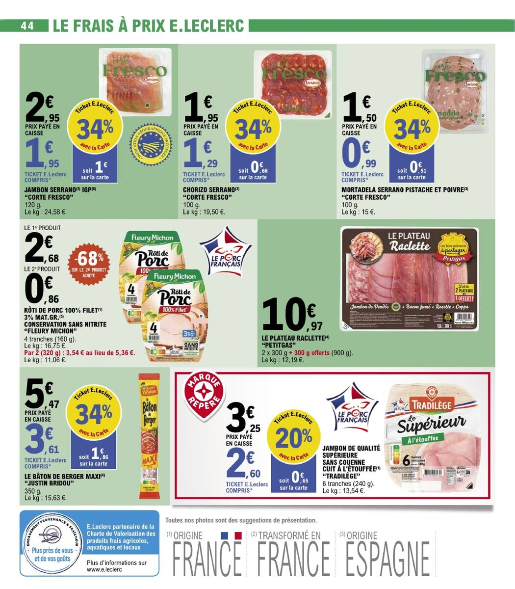 SPÉCIAL PÂQUES À PRIX E.LECLERC - Page 44