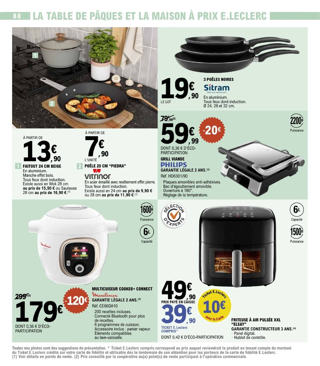 SPÉCIAL PÂQUES À PRIX E.LECLERC - Page 88