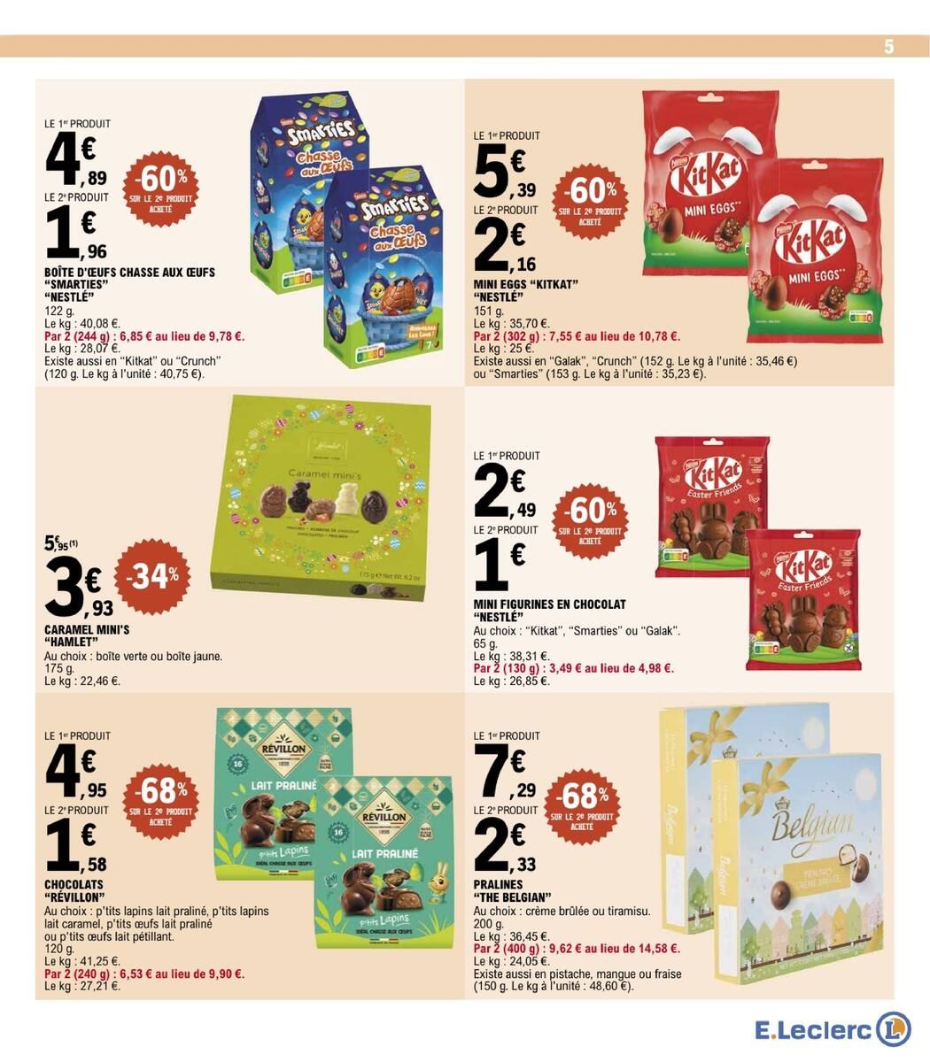 SPÉCIAL PÂQUES À PRIX E.LECLERC - Page 5