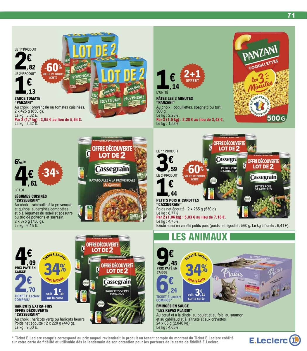 SPÉCIAL PÂQUES À PRIX E.LECLERC - Page 71