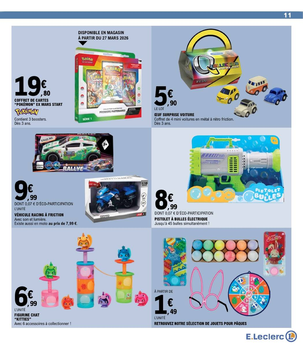 SPÉCIAL PÂQUES À PRIX E.LECLERC - Page 11