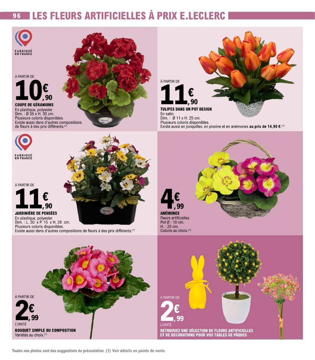 SPÉCIAL PÂQUES À PRIX E.LECLERC - Page 96