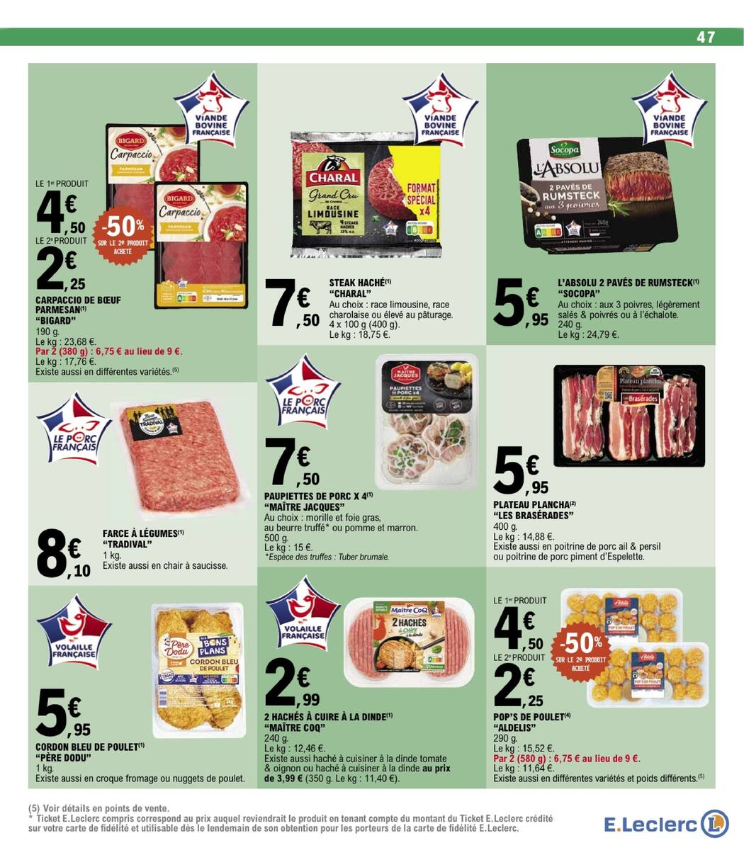 SPÉCIAL PÂQUES À PRIX E.LECLERC - Page 47