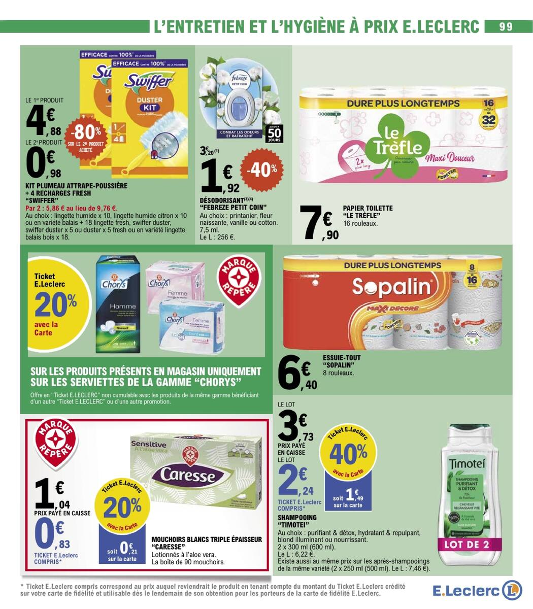 SPÉCIAL PÂQUES À PRIX E.LECLERC - Page 99